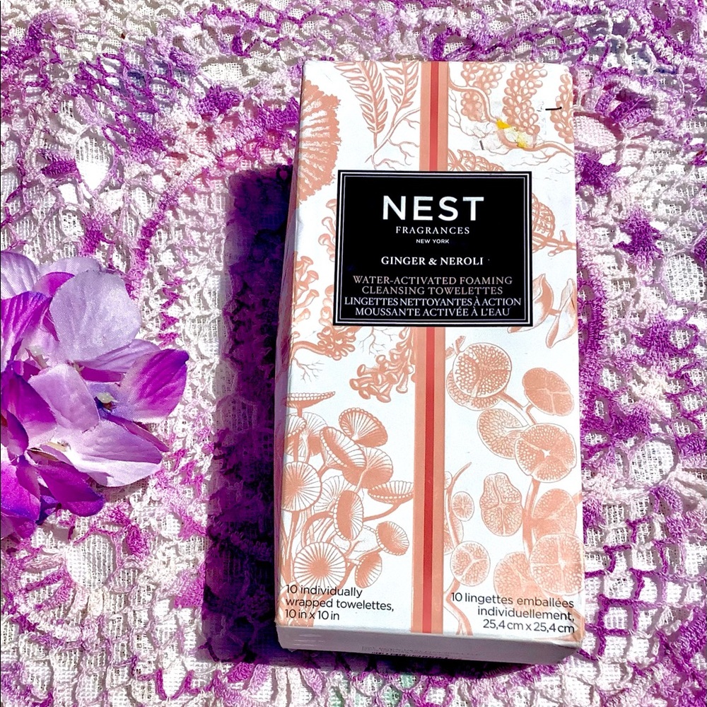 🎉HP NIB Ginger Neroli & Vit E Foam Cleanse Towels - Picture 14 of 16